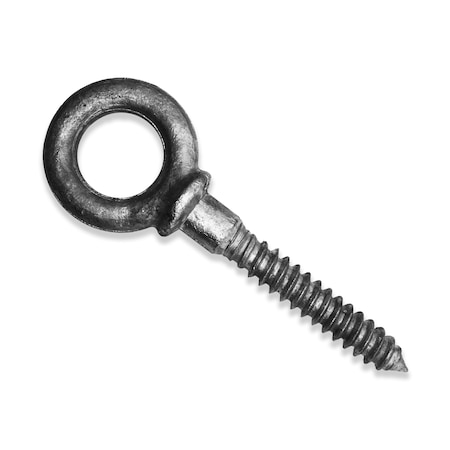 Aztec Lifting Hardware Eye Bolt With Shoulder, 3/8", 2-1/2 in Shank, 3/4 in ID, Carbon Steel, Hot Dipped Galvanized SEB382